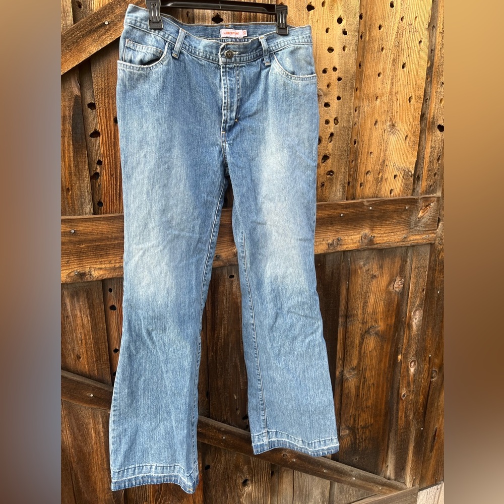 LOB Sport Mexico Wide Leg Jeans Size 35 X 33